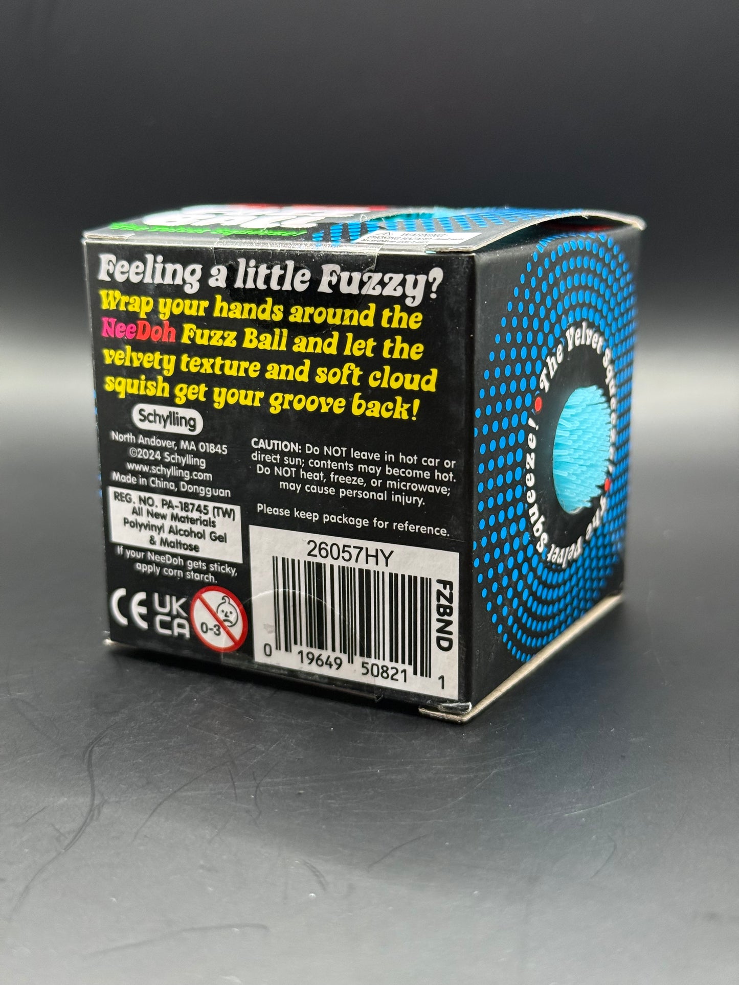 NeeDoh Fuzz Ball (Blue)