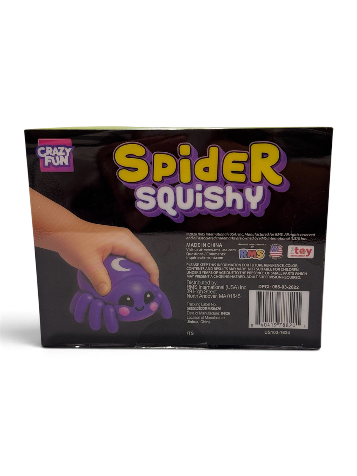 Crazy Fun RMS Spider Squishy (Target Exclusive)