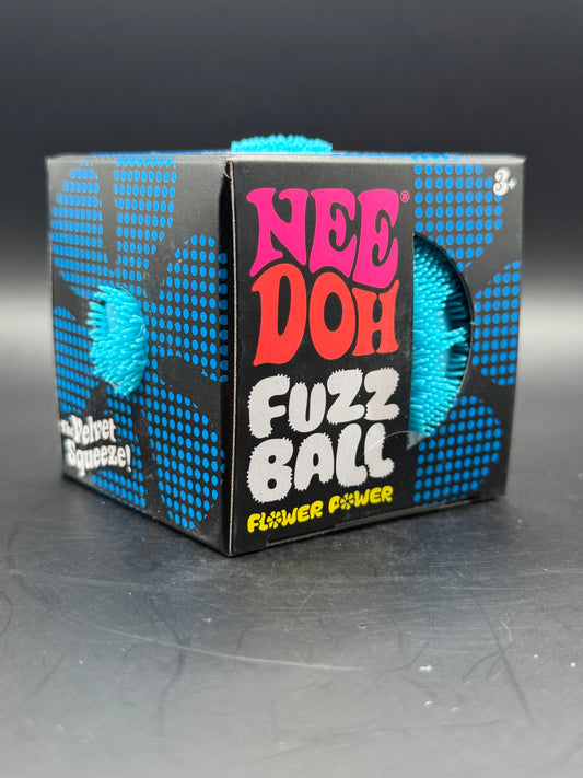 NeeDoh Fuzz Ball Flower Power (Blue)