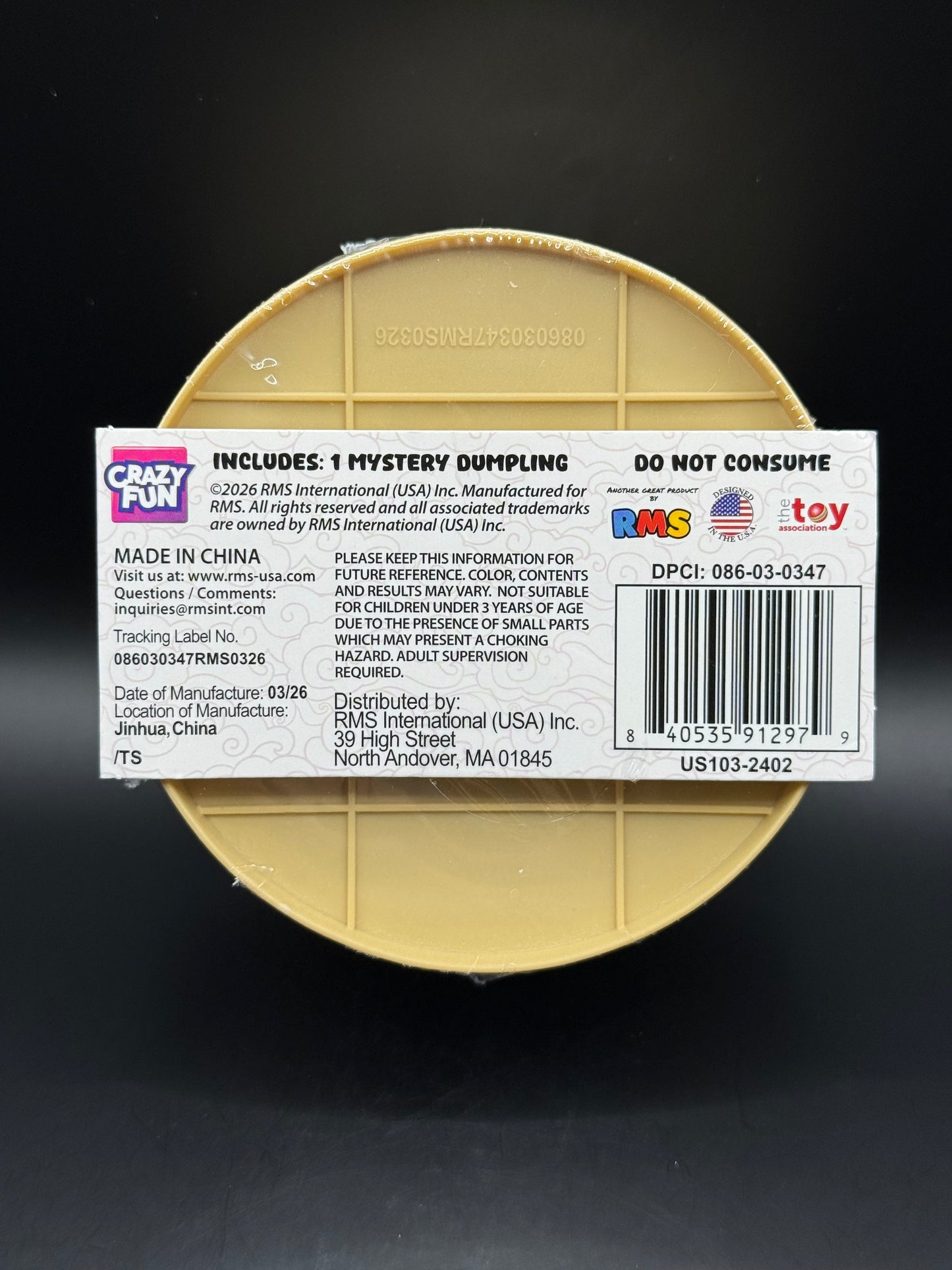 Crazy Fun RMS Mystery Squishy Dumpling - Party Confetti (Target Exclusive)