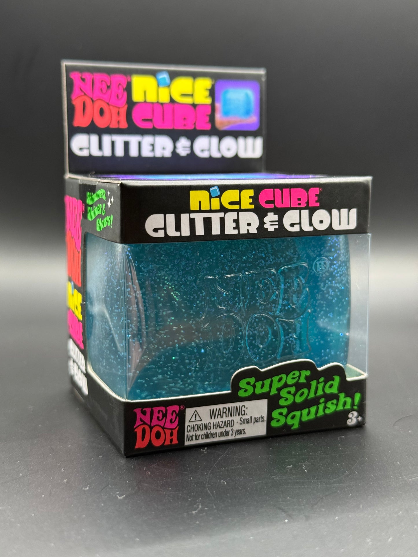 NeeDoh Nice Cube (Glitter Glow)
