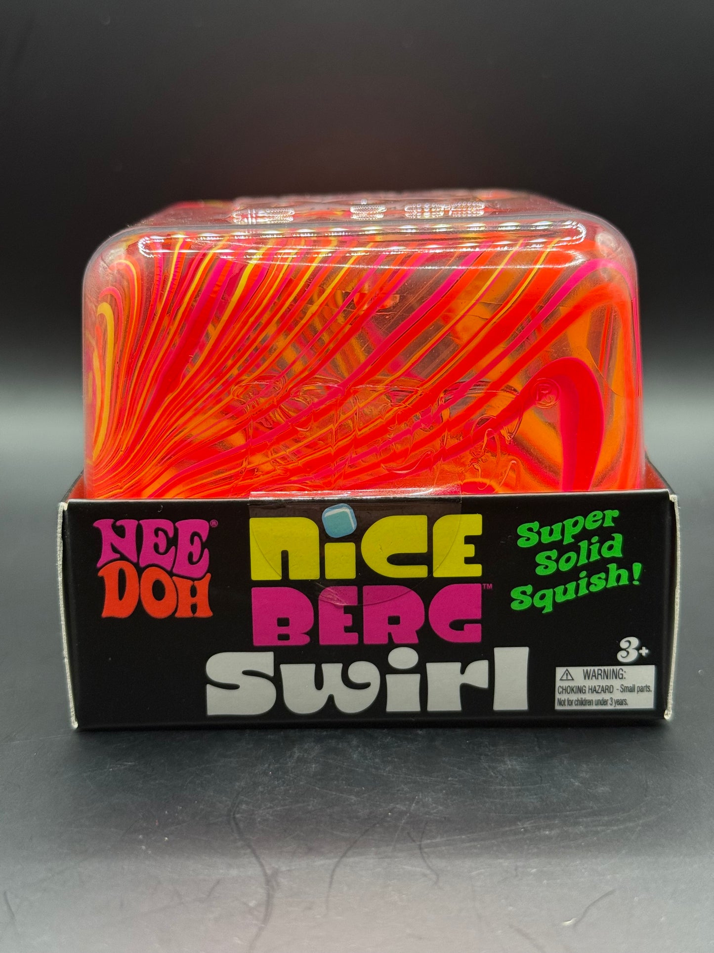 NeeDoh Nice Berg Swirl (Orange)