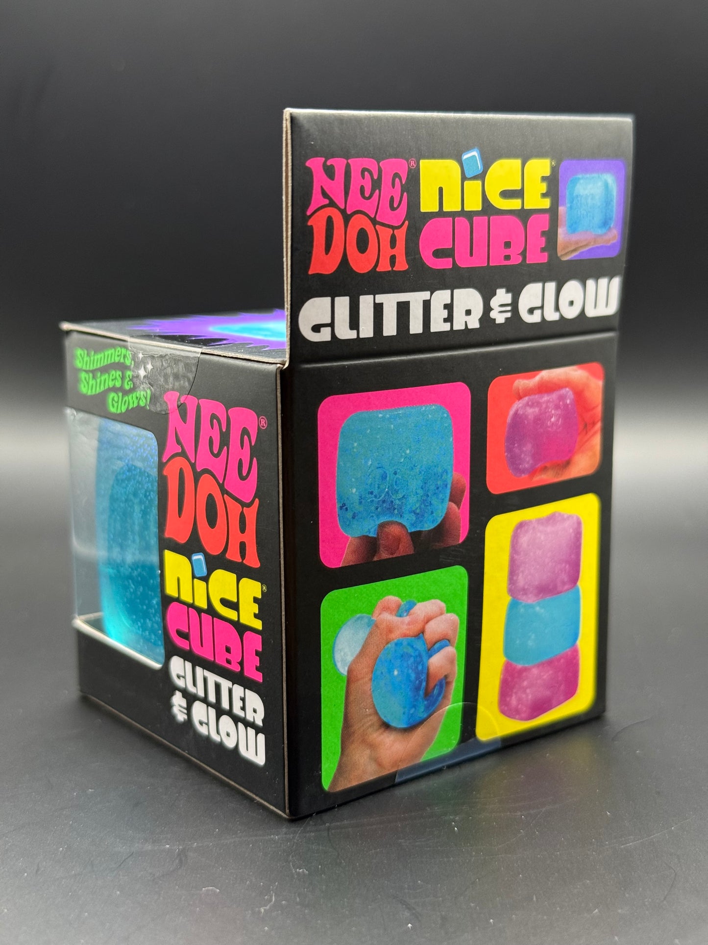 NeeDoh Nice Cube (Glitter Glow)