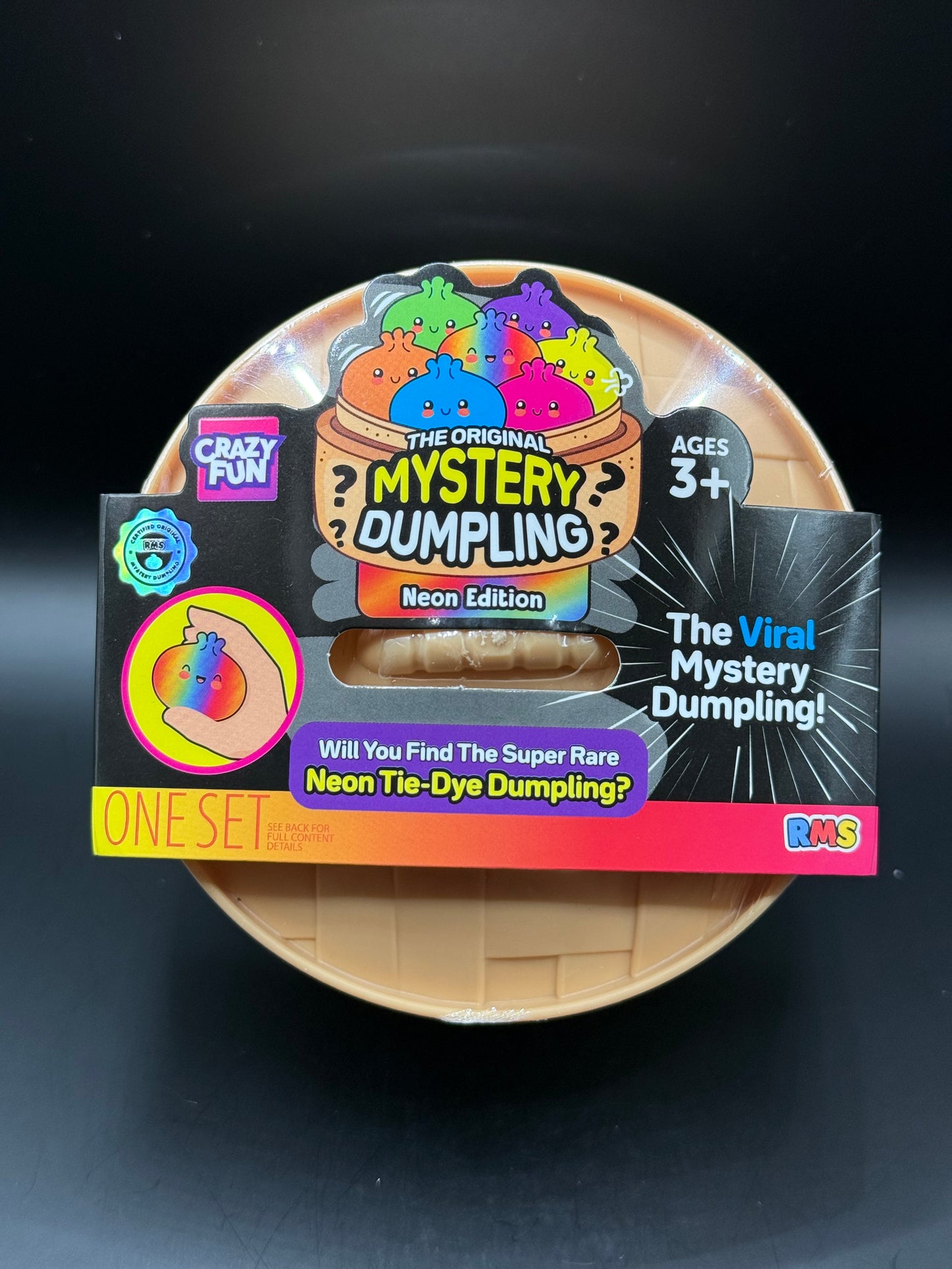 Crazy Fun RMS Mystery Squishy Dumpling - Neon Edition