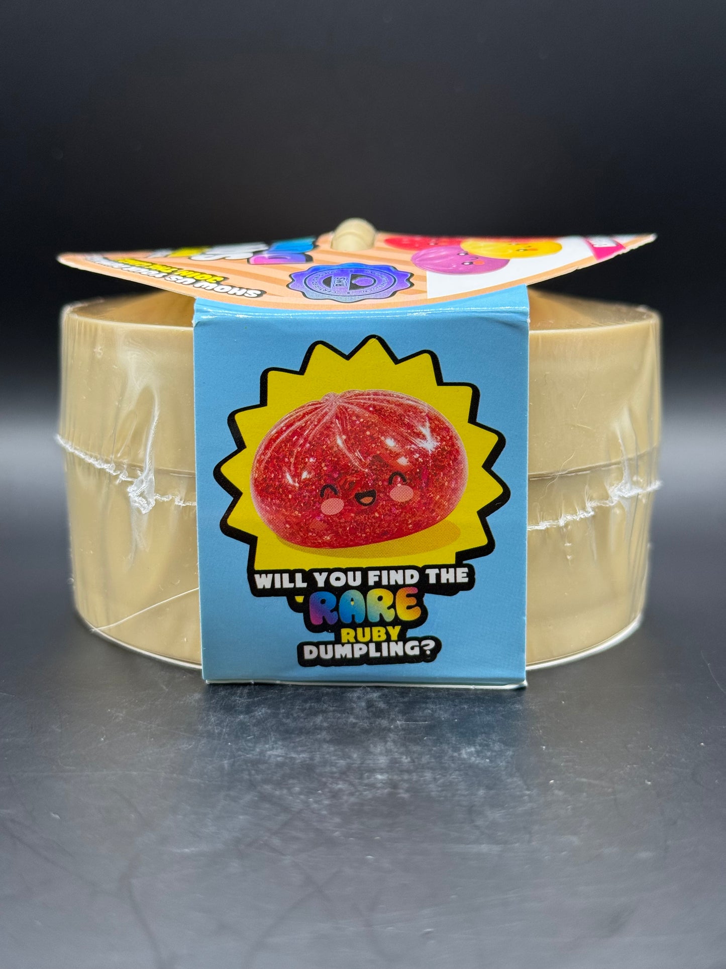 Crazy Fun RMS Mystery Squishy Dumpling - Rare Ruby Edition (Walmart Exclusive)