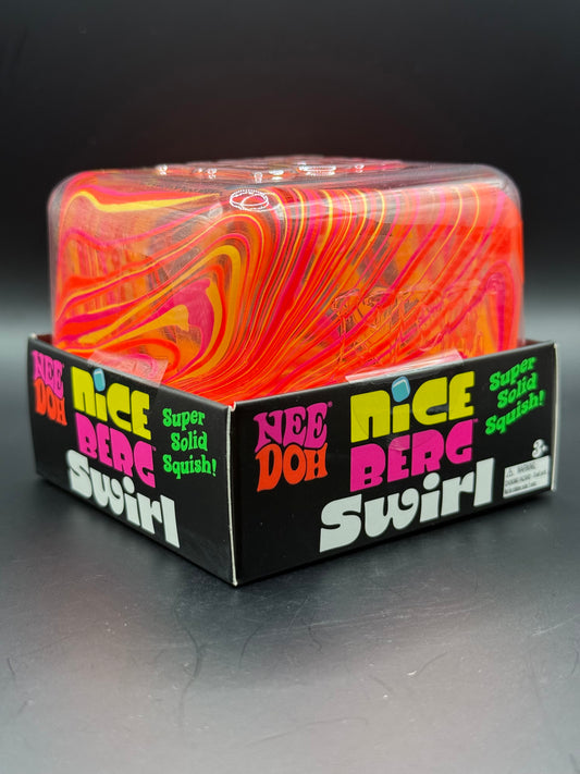 NeeDoh Nice Berg Swirl (Orange)