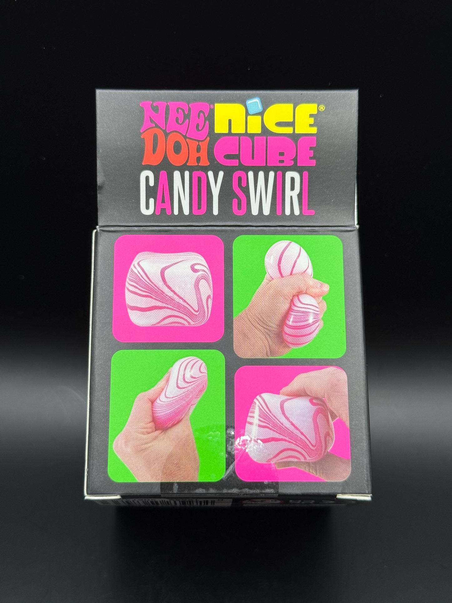 NeeDoh Nice Cube Candy Swirl