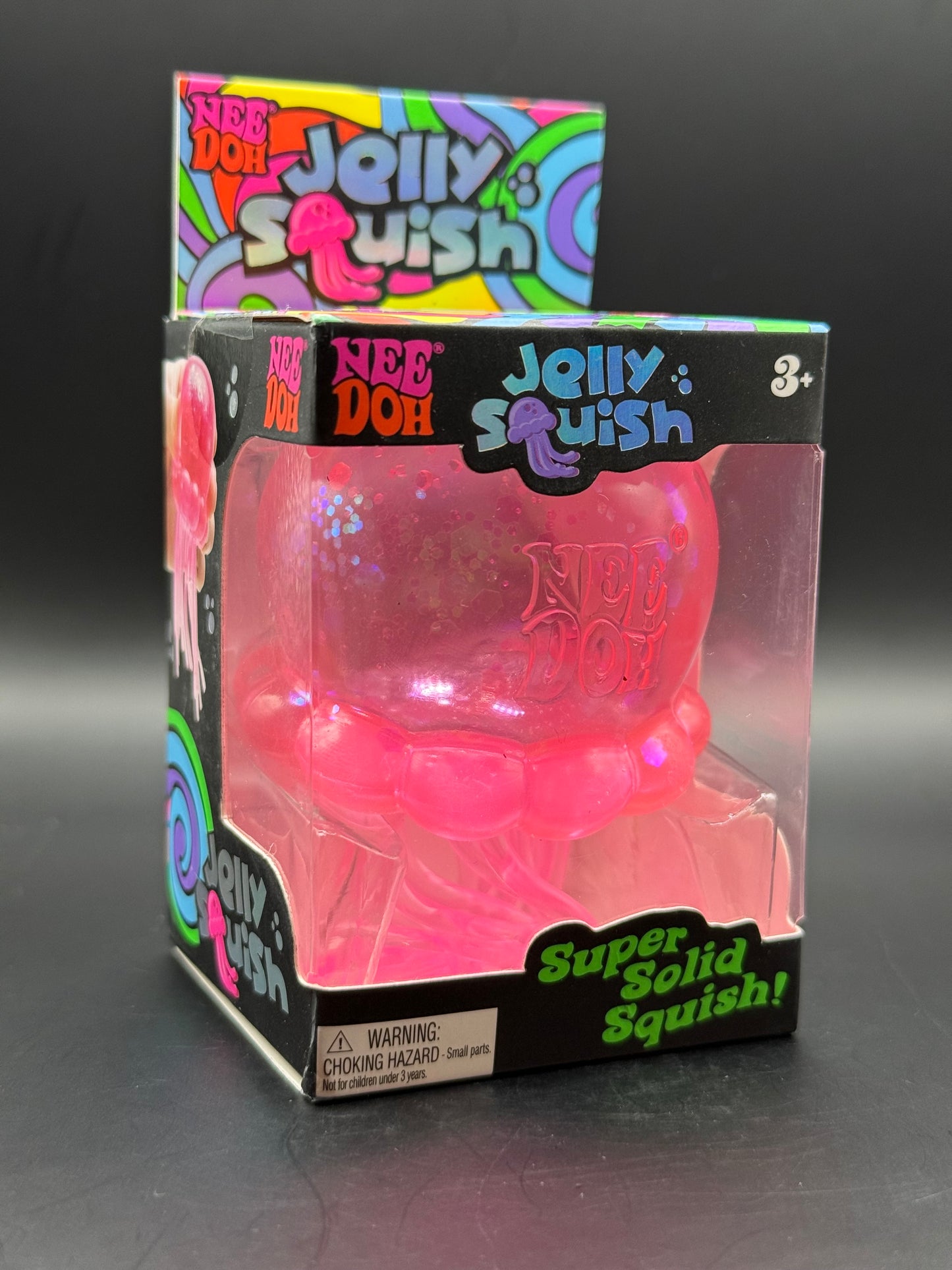 NeeDoh JellySquish (Pink)