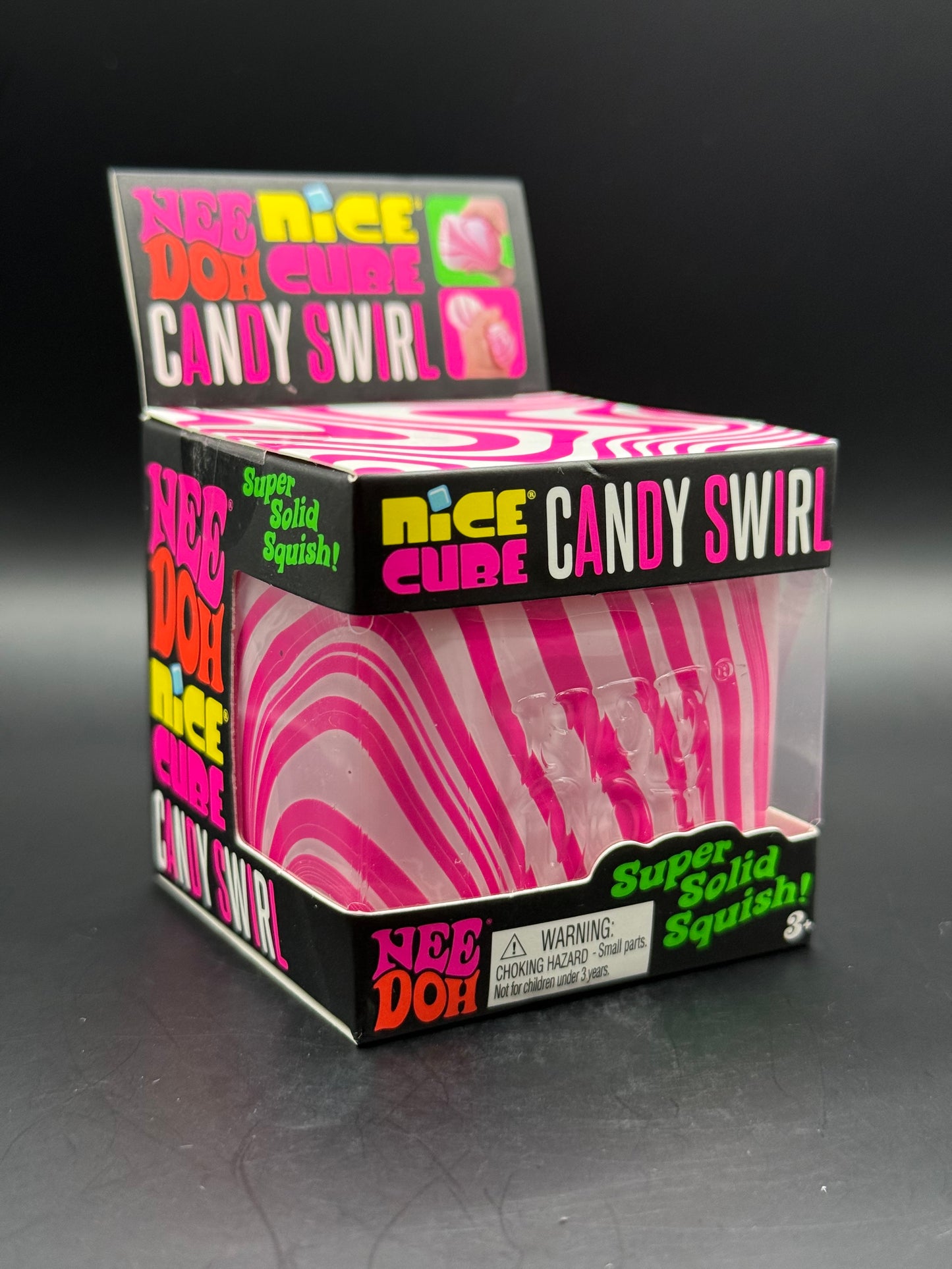 NeeDoh Nice Cube Candy Swirl
